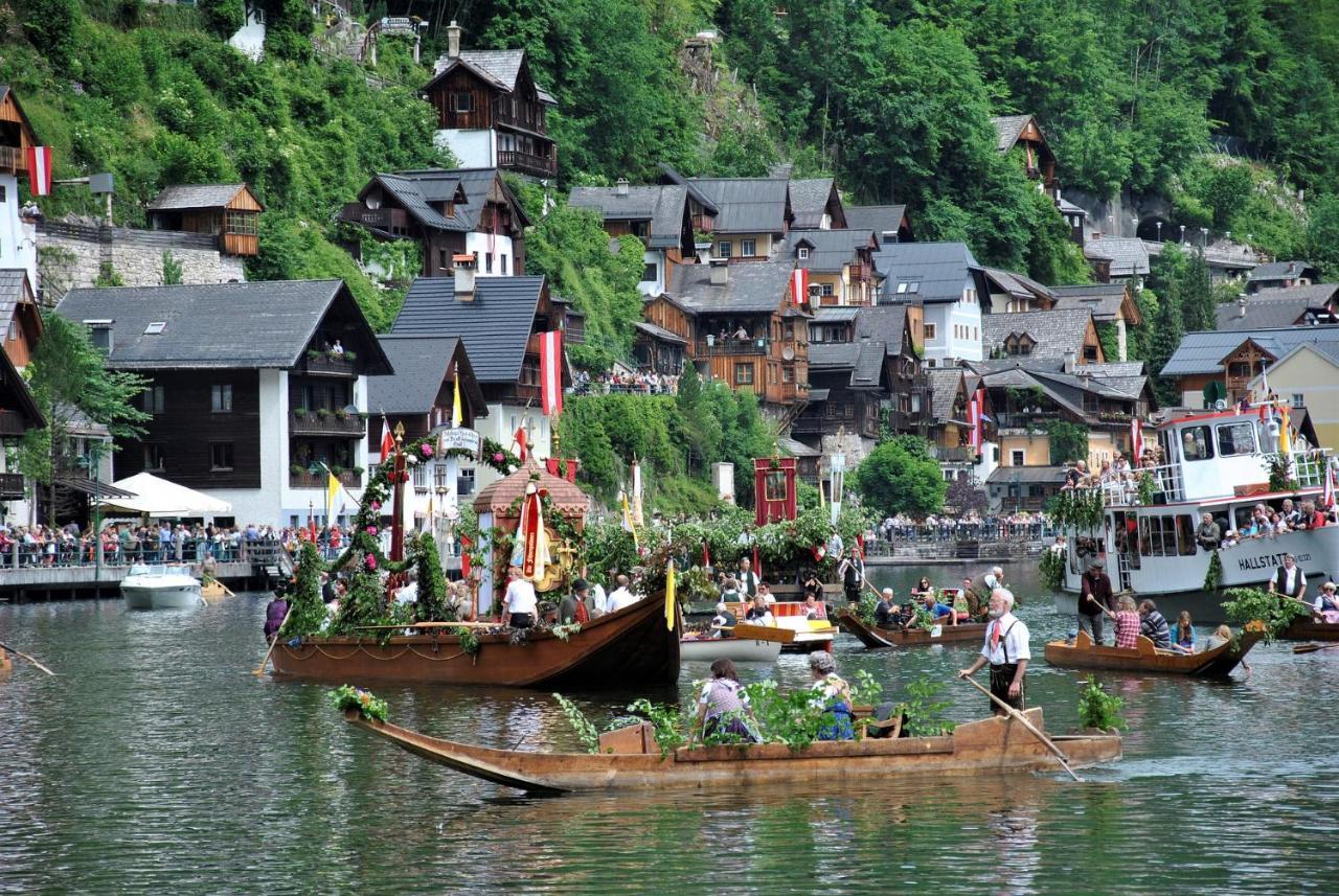 アンベルク・イム・ランマータールAlpenhaus Donnerkogelアパートメント エクステリア 写真