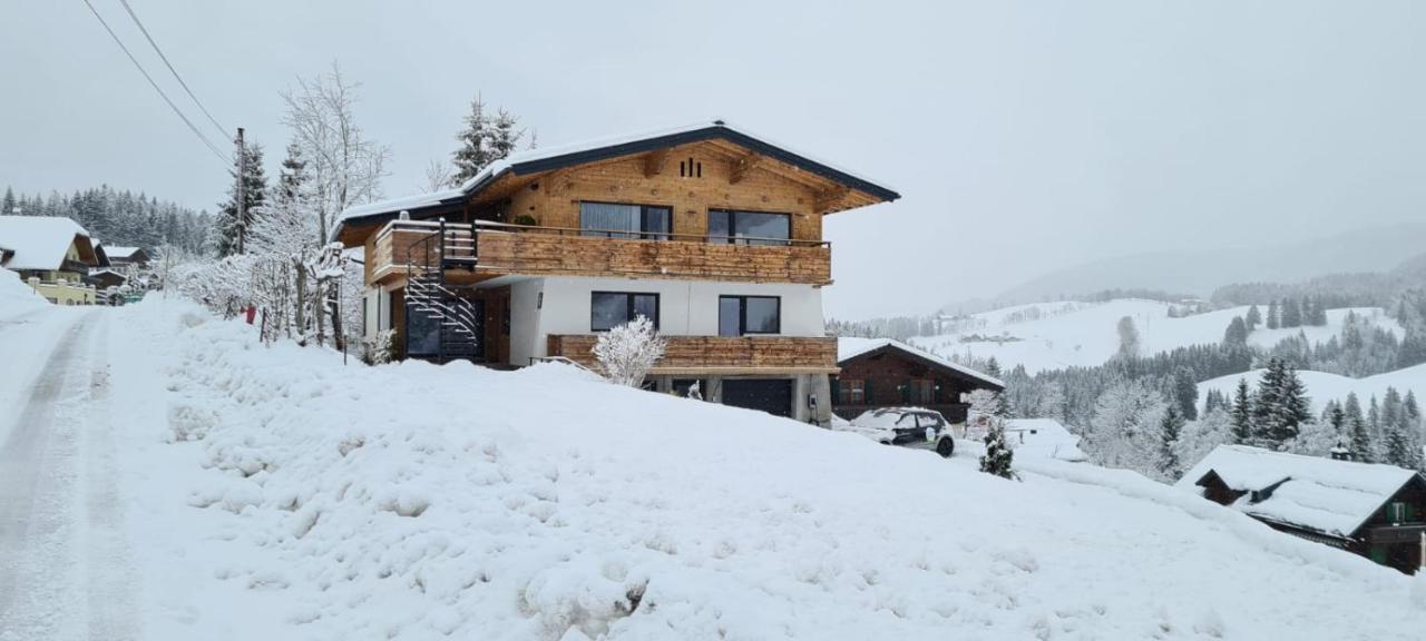アンベルク・イム・ランマータールAlpenhaus Donnerkogelアパートメント エクステリア 写真