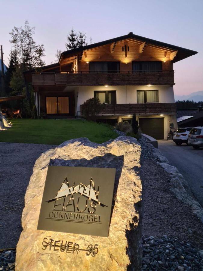 アンベルク・イム・ランマータールAlpenhaus Donnerkogelアパートメント エクステリア 写真