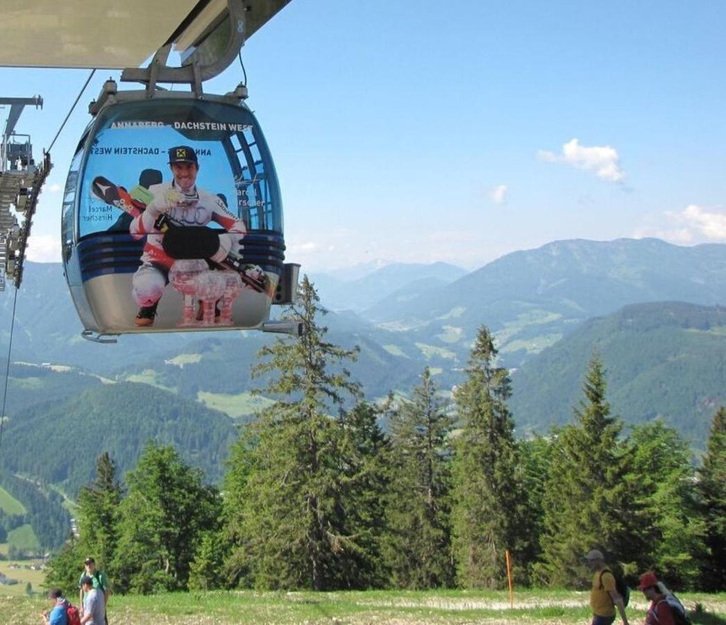 アンベルク・イム・ランマータールAlpenhaus Donnerkogelアパートメント エクステリア 写真