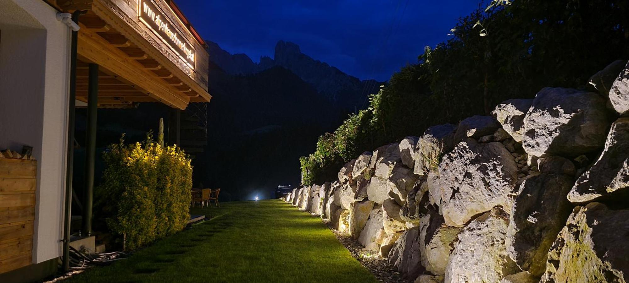 アンベルク・イム・ランマータールAlpenhaus Donnerkogelアパートメント エクステリア 写真
