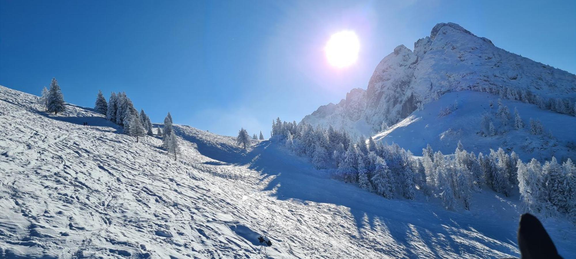 アンベルク・イム・ランマータールAlpenhaus Donnerkogelアパートメント エクステリア 写真