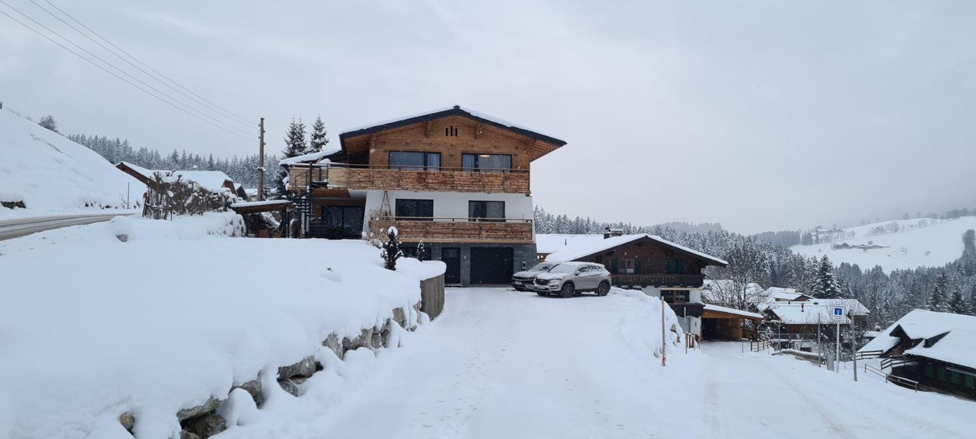アンベルク・イム・ランマータールAlpenhaus Donnerkogelアパートメント エクステリア 写真